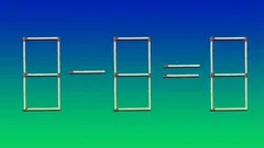 Którą zapałkę i gdzie przestawić, aby równość stała się prawdziwa – sprytny test