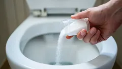 Zwykła sól rozpuściła zator w toalecie w 10 minut. Ile trzeba wsypać?