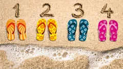 Jakie klapki wybierzesz? Test pokaże, dokąd najlepiej pojechać na urlop